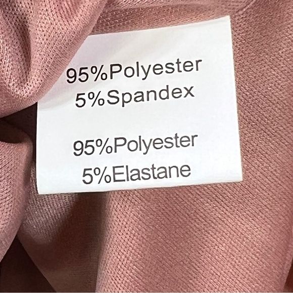 Grace Karin Size XL Back Zip Split Sleeve Blush Lined Dress - Picture 11 of 16